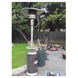 Outdoor patio propane heater,  non-tested