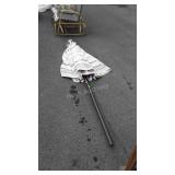 Outdoor 8ft Umbrella tilt type, fabric is good