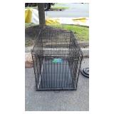 Life Stage Folding 2 Door Pet Crate, 36x24x27"