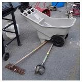 3pc Gardening Accessories lot, Rubbermaid Buddy