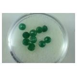 Approx.  1.70 CTW Genuine Emerald Loose Stones