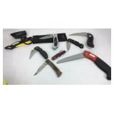 Pocket knives and box cutter