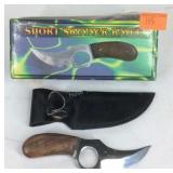 Short skinner knife