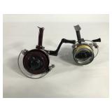 Two Spinner Fisher reels, Shakespeare 2062 DA, 6