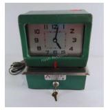 Electric Time Clock, works, with instructions