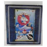 Looney Tunes comic ball cards, in binder,