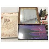 Mixed group, wall posters, mirror (loose in