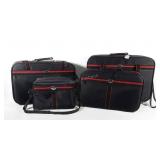 4-piece Bonjour luggage set, carry-on bag and