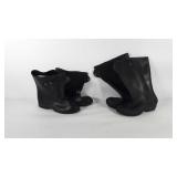 La crosse waterproof rubber boot covers, size 10