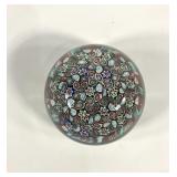 Milleflori paperweight, 3" across