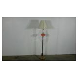 Floor lamp, pink glass, 5