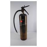 Brass fire extinguisher