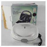 Toastmaster twin sandwich maker, appears to be