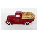 Harry & David produce truck cookie jar, 14", has