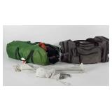 Camping group, Coleman Hooligan 2 tent and duffel