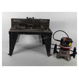 Craftsman router and router table, works