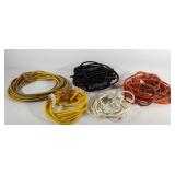 Extension cords, Ridgid, Utilitech, and more, one