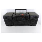 Sony portable stereo system, CD player, radio,