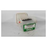Hardware, galvanized roofing nails, 1 1/4", Steel