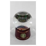 United States Army snow globe with picture holder