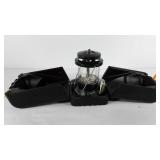 Coleman propane lantern and case, 9"