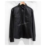 Thinsulate leather jacket, size L