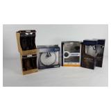 Home Furnishings hardware, two pair of curtain