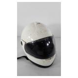 Zeus motorcycle helmet, size XXL, shows wear