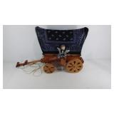 Conestoga Wagon Lamp 16" tall