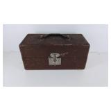 Metal Tackle Box with bonus