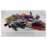 Group of screwdrivers, various manufacturers