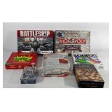 Games, America Monopoly, Battleship, Apples to