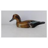 Wooden duck decoy