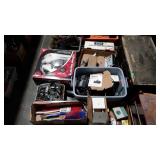 Skid lot, GM car radio, 16" wheel covers,