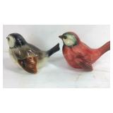 Two Goebel bird figurines West Germany