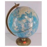 Old globe, has West & East Germany, and USSR