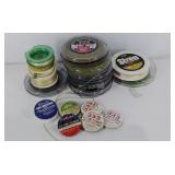 Group of fly fishing line, plus fly line cleaner