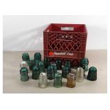 Glass insulators with Shenandoah