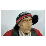 Fully dressed door greeter, 52" tall, dressed in