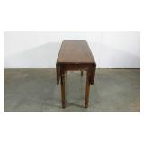 Drop leaf table, rustic farm style, 45 x 48 with