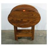 TV trays with stand, 4 trays