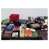 Mixed group, books, size 8 Crocs handles,