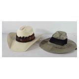Two hats, includes dorfman Pacific headwear size