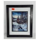 Civil war picture depicting Gen. Nathan Bedford