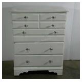Chest of drawers, painted, 18 x 32 x 41, corner