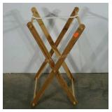 Folding luggage stand, 29" tall