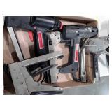4 Staple Guns, 2 Electric powered