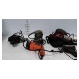 Power Tools Group, drill, heat gun, 2-sanders,