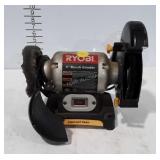 Ryobi 6" Bench Grinder, buffer and wire brush,