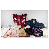Textiles, towels, bed skirt (full), twin size